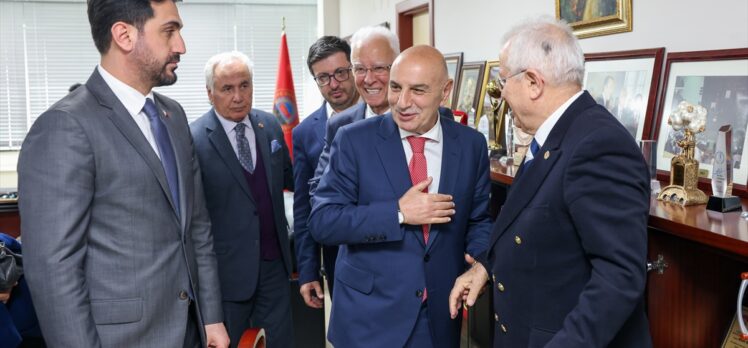 Cumhur İttifakı ABB Başkan adayı Altınok, Türkiye Emekliler Derneği'ni ziyaret etti