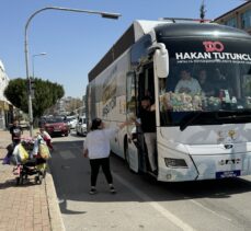 Cumhur İttifakı'nın Antalya Büyükşehir Belediye Başkan adayı Tütüncü, merkez ilçeleri gezdi