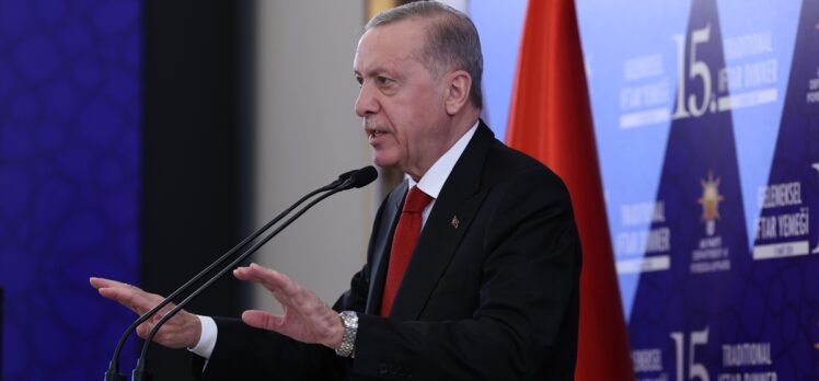 Cumhurbaşkanı Erdoğan, Geleneksel Büyükelçiler İftarı'nda konuştu: (1)