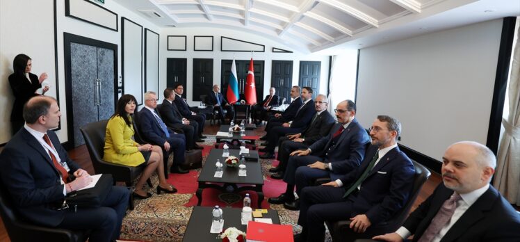 Cumhurbaşkanı Erdoğan, Bulgaristan Cumhurbaşkanı Radev ile görüştü