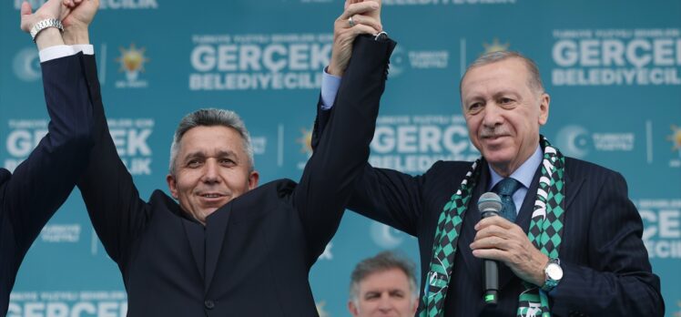 Cumhurbaşkanı ve AK Parti Genel Başkanı Erdoğan, partisinin Kocaeli mitinginde konuştu: (2)
