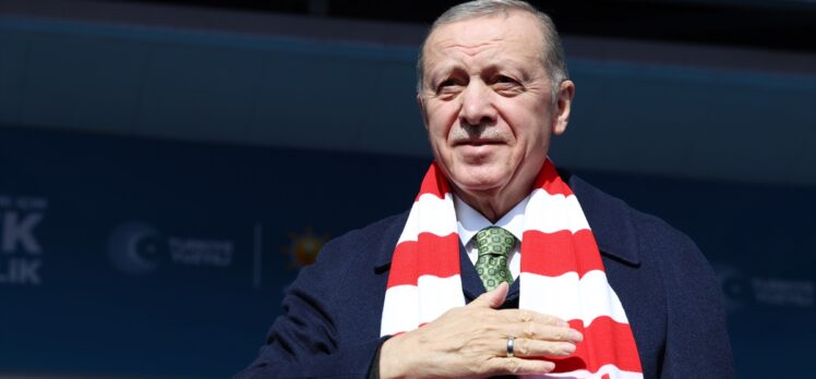 Cumhurbaşkanı ve AK Parti Genel Başkanı Erdoğan, Sivas mitinginde konuştu: (1)