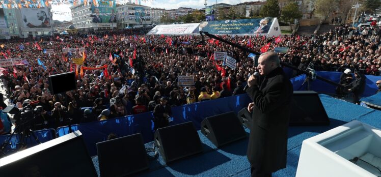 Cumhurbaşkanı ve AK Parti Genel Başkanı Erdoğan, Yozgat mitinginde konuştu: (1)