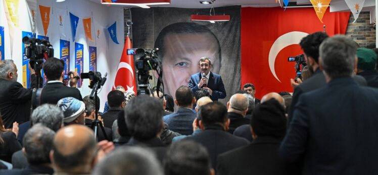 Cumhurbaşkanı Yardımcısı Cevdet Yılmaz, Ağrı'da konuştu: