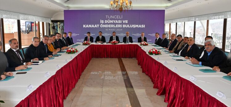 Cumhurbaşkanı Yardımcısı Yılmaz, Tunceli'de kütüphane açılışında konuştu: (2)