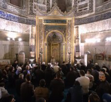 Diyanet İşleri Başkanı Erbaş, Ayasofya-i Kebir Cami-i Şerifi'nde teravih namazı kıldırdı: