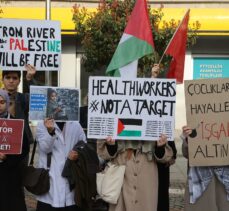 Edirne'de, Gazze'ye destek için “sessiz yürüyüş” düzenlendi
