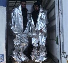Edirne'de sınır kapısında tırda 2 düzensiz göçmen yakalandı