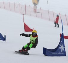 Erciyes'te düzenlenen Snowboard Türkiye Şampiyonası sona erdi