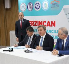 Erzincan'da “Tarım ve Hayvancılık Kırsal Kalkınma Projeleri İmza Töreni” düzenlendi