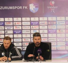 Erzurumspor FK-Tuzlaspor maçının ardından