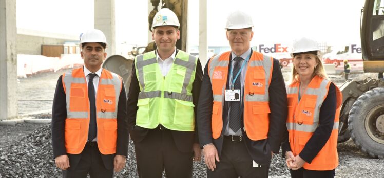 FedEx Üst Yönetimi'nden İstanbul Havalimanı'nda hava transit tesisine ziyaret