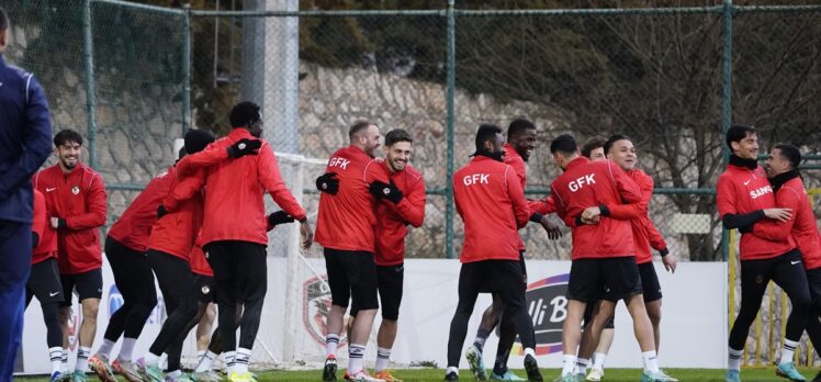 Gaziantep FK, Beşiktaş maçının hazırlıklarını sürdürdü