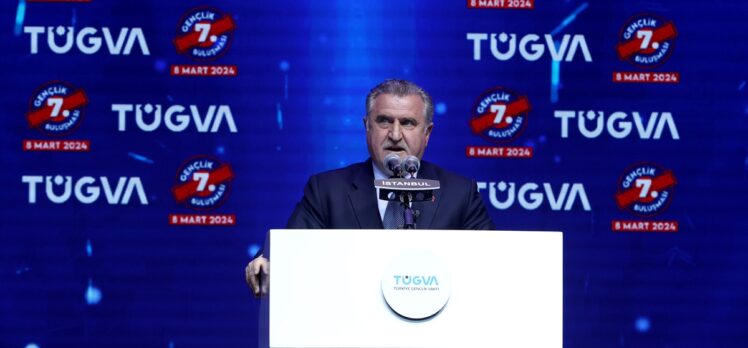 Gençlik ve Spor Bakanı Bak, TÜGVA 7. Gençlik Buluşması'nda konuştu: