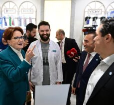 İYİ Parti Genel Başkanı Meral Akşener, Sultanbeyli ve Tuzla'da esnafı ziyaret etti