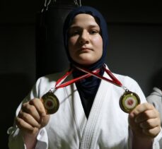 Ju jitsuda Türkiye şampiyonu Hayrunnisa, gözünü Avrupa Şampiyonası'na çevirdi