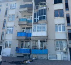 Kayseri'de eşine sinirlenen kocanın evde çıkardığı iddia edilen yangın söndürüldü