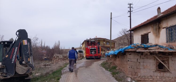 Kayseri'de evde çıkan yangında 1 kişi öldü