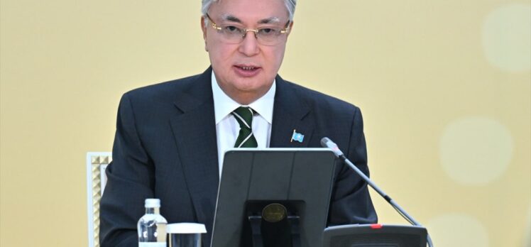Kazakistan Cumhurbaşkanı Tokayev, Ulusal Kurultay’da konuştu: