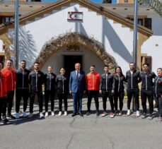 KKTC Cumhurbaşkanı Tatar, Türkiye Karate Federasyonu heyetini kabul etti