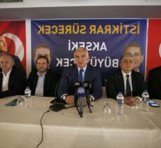 Kültür ve Turizm Bakanı Ersoy, Akseki'de muhtarlar ve partililerle buluştu: