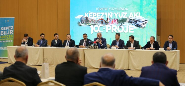Kültür ve Turizm Bakanı Ersoy, Kepez'de muhtarlarla buluştu: