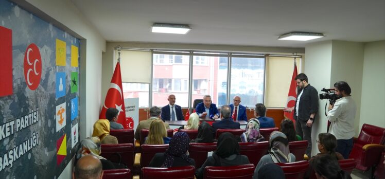 MHP'li Yönter'den, İstanbul'da ilçe örgütlerine ziyaret: