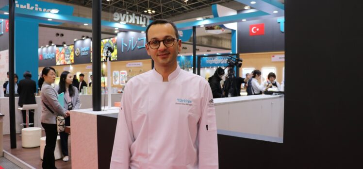 Michelin yıldızlı Türk şef, İtalya'da Japon ustasından öğrendiklerini Tokyo'daki fuarda beğeniye sundu
