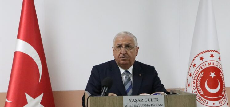 Milli Savunma Bakanı Güler'den terörle mücadele açıklaması: