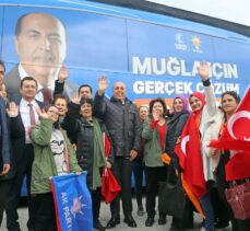 Muğla Büyükşehir Belediye Başkan adayı Ayaydın, Menteşe'de SKM açılışına katıldı: