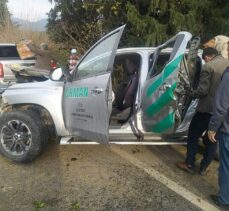 Muğla'da kaza yapan Orman İşletme Müdürlüğü aracındaki 3 kişi yaralandı