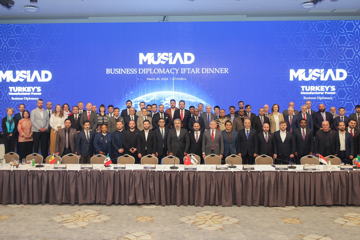 MÜSİAD, yabancı ülke temsilcileriyle “Diplomatik Misyon Şefleri İftar Programı” gerçekleştirdi