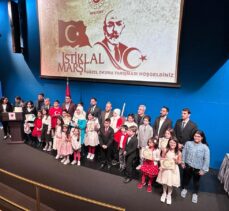 New York'taki Türkevi'nde çocuklar için “İstiklal Marşımızı Güzel Okuma” yarışması düzenlendi
