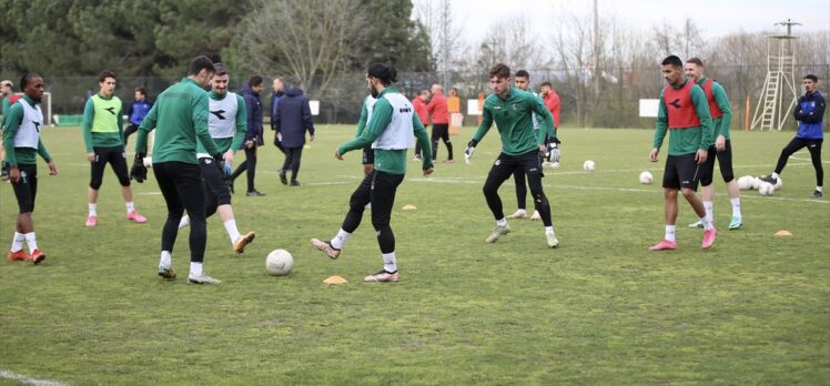 Sakaryaspor, Şanlıurfaspor maçının hazırlıklarını sürdürdü