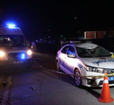Samsun'da kaçan aracın çarptığı polis memuru şehit oldu