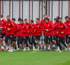 Samsunspor, MKE Ankaragücü maçının hazırlıklarını sürdürdü