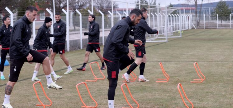 Sivasspor, Alanyaspor maçının hazırlıklarını sürdürdü