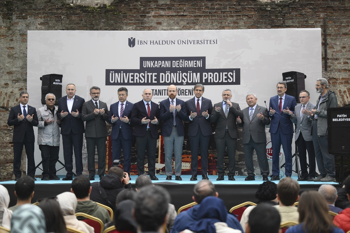 Tarihi Unkapanı Değirmeni'ni üniversiteye dönüştürecek proje tanıtıldı