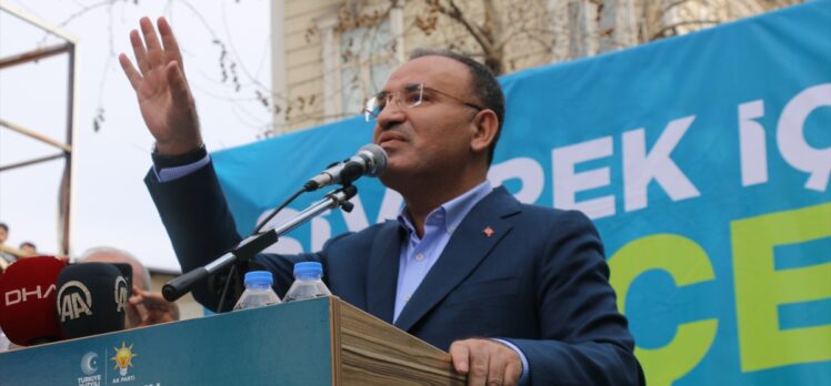 TBMM Başkan Vekili Bozdağ, Şanlıurfa'da seçim bürosu açılışına katıldı: