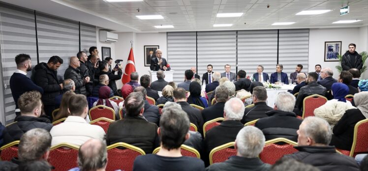 TBMM Başkanı Kurtulmuş Batı Trakya Türkleri ile bir araya geldi: