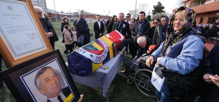 Vefat eden Eski Fenerbahçe Başkanı Tahsin Kaya için Dereağzı'nda tören düzenlendi