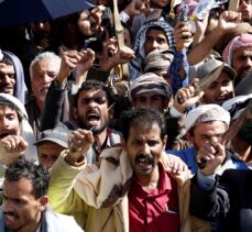 Yemen'de on binlerce kişinin katılımıyla Gazze'yle dayanışma gösterisi düzenlendi