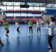 A Milli Kadın Hentbol Takımı, Sırbistan maçı hazırlıklarını sürdürdü