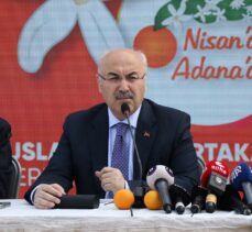 Adana'da süren Portakal Çiçeği Karnavalı kapsamında basın toplantısı yapıldı