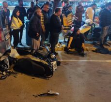 Alanya'da motosikletin yayalara çarptığı kazada 1 kişi öldü, 2 kişi yaralandı