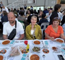 Alanya'da yaşayan yabancılar iftar programında buluştu