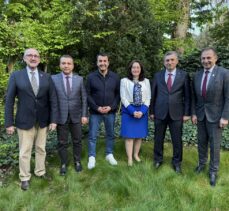 Antalyalı gazeteciler, Nürnberg'de Türk toplumu temsilcileriyle buluştu