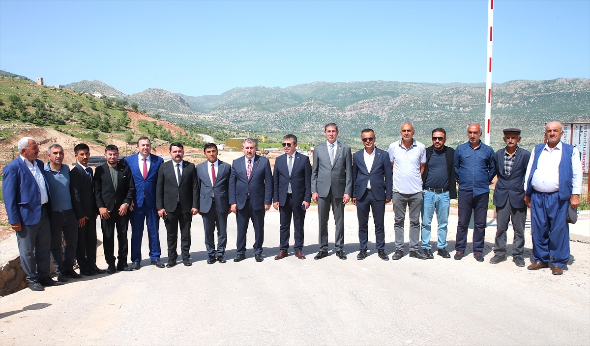 BBP Genel Başkanı Destici, Gabar'da petrol üretim istasyonunu ziyaret etti: