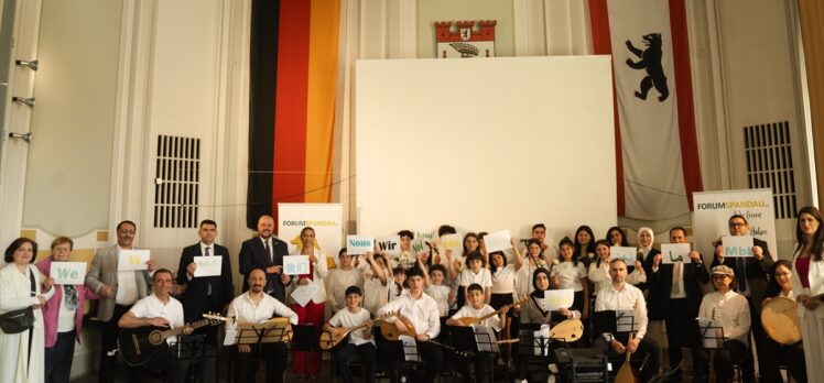 Berlin’de göçmen çocuklara yönelik faaliyetler yapan Forum Spandau Derneği 10. yaşını kutladı