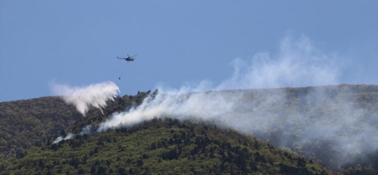 GÜNCELLEME – Bursa'da, Uludağ eteklerinde çıkan orman yangını kontrol altına alındı